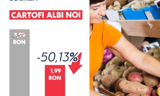 Prețurile la 14 alimente care fac parte din coșul de cumpărături de bază, au scăzut chiar până la 50%