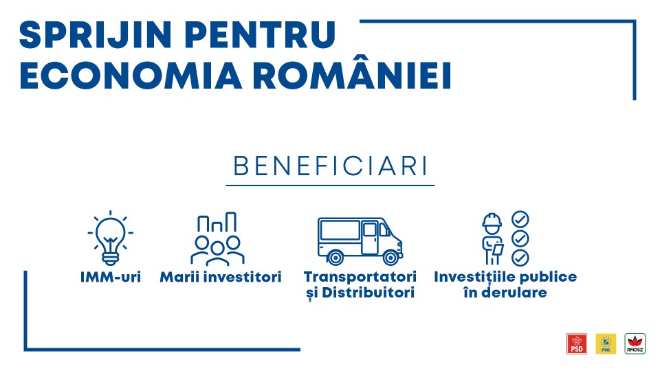 Măsuri “Sprijin pentru România” pentru transporturi