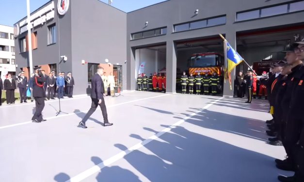 Deschiderea noii unități de pompieri ISU PERȘANI, din sectorul 4 al Capitalei