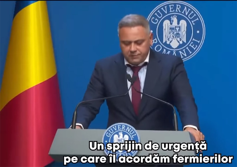 Guvernul acordă un sprijin de urgență pentru fermierii afectați de importurile de cereale din Ucraina