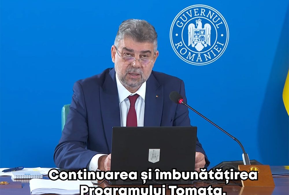 PSD acordă sprijin pentru fermieri: producători de cereale, Programul ”Tomata”, Programul INVESTALIM