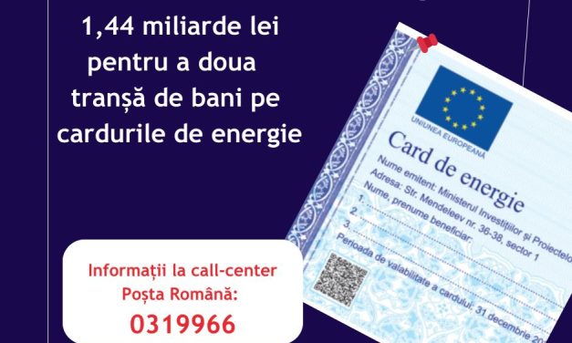 2 milioane de gospodării primesc ajutor de 700 lei pentru plata facturilor de energie