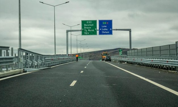 Un nou tronson de autostradă – Chețani-Câmpia Turzii-realizat cu 8 luni înainte de termen