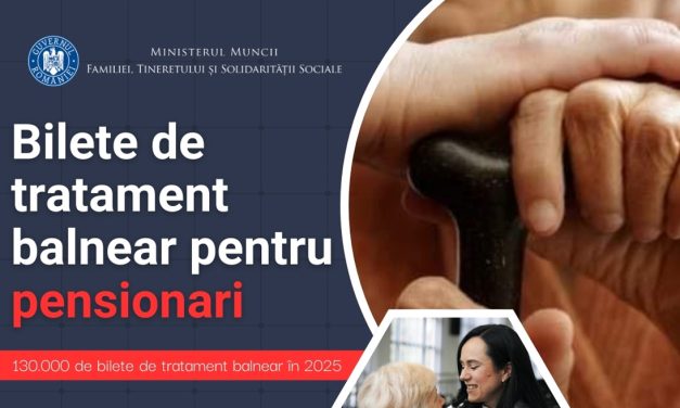 130.000 de bilete de tratament balnear vor fi asigurate în 2025